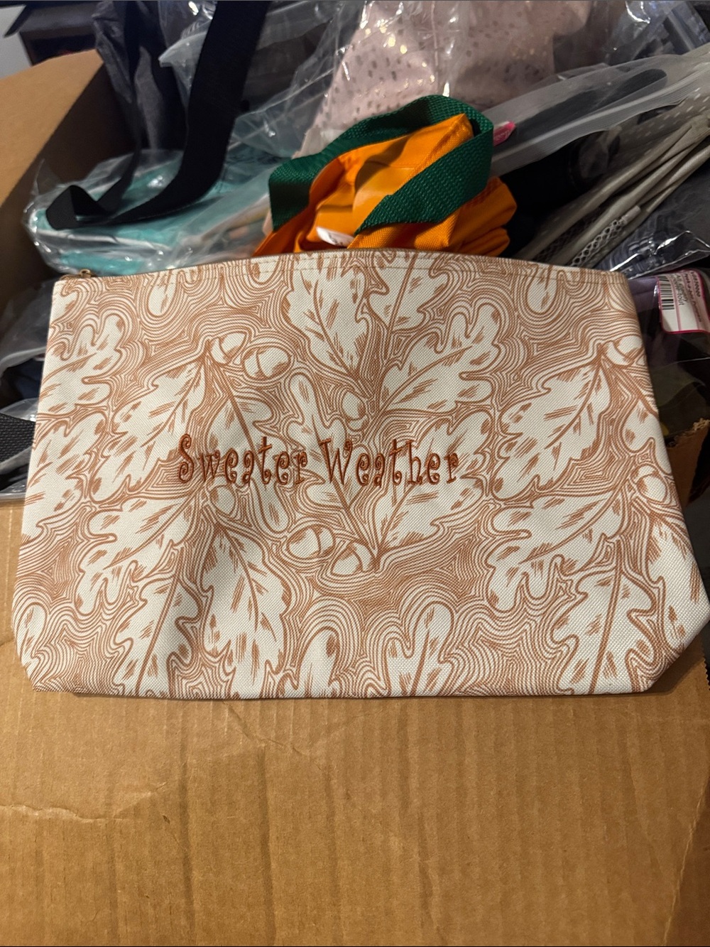 thirty-one Fall Harvest Zipper Pouch - Sweater Weather